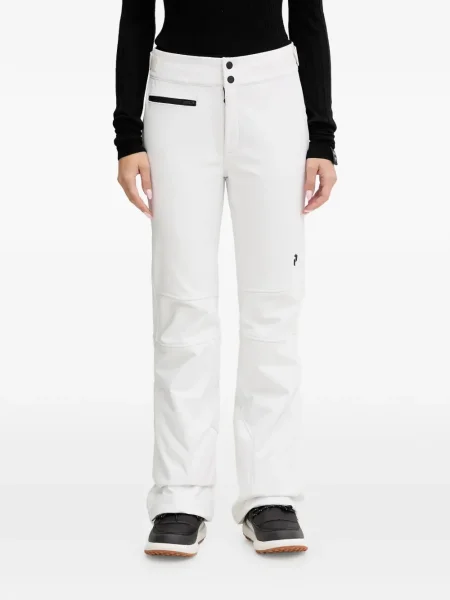 Jeździć na nartach spodnie dresowe Peak Performance białe