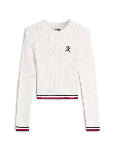 Szvetter Tommy Jeans fehér