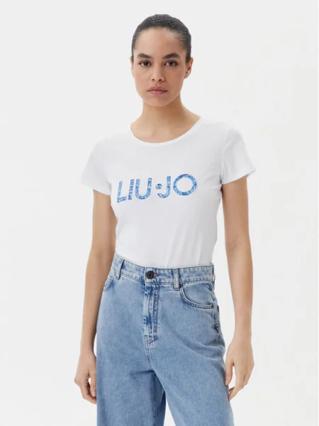 Liu Jo Beachwear Tricou alb