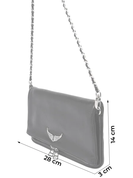 Zadig & Voltaire Ročna torbica črna