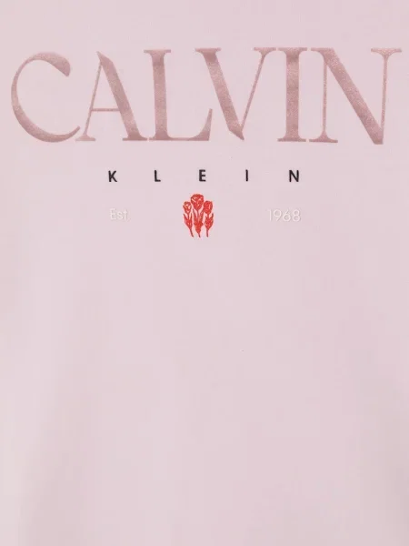 Суитчър Calvin Klein Jeans розово