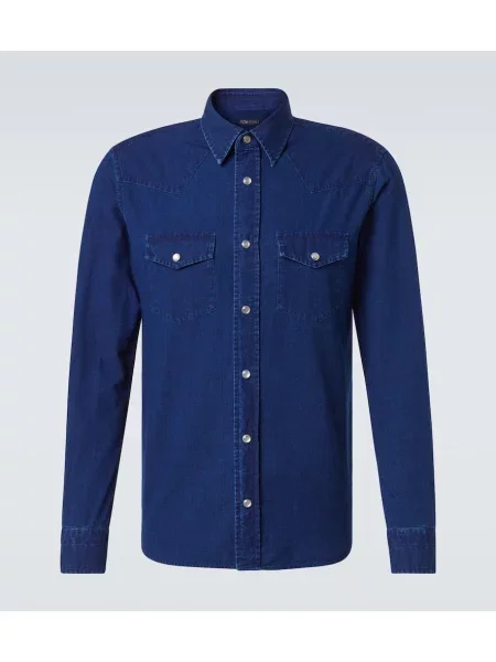 Košile Tom Ford modrá