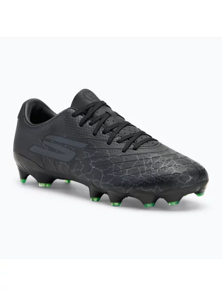 Кросівки футбольні Skechers SKX Academy Gold FG black/silver чорні
