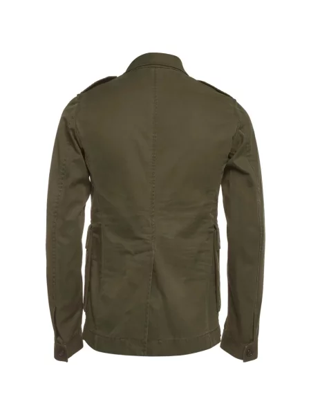 Geacă Dsquared2 cu model floral cu aplicații verde