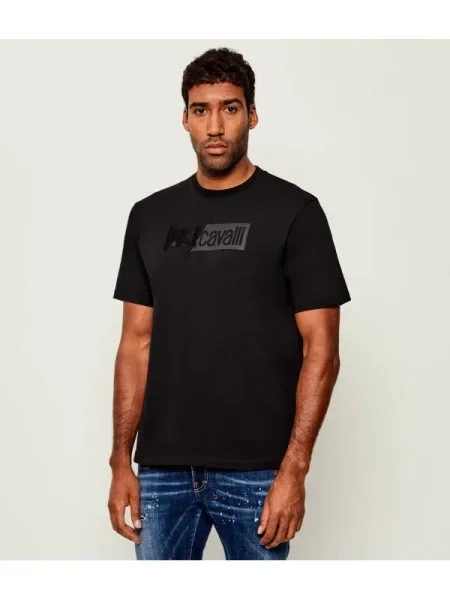 Just Cavalli Tricou negru
