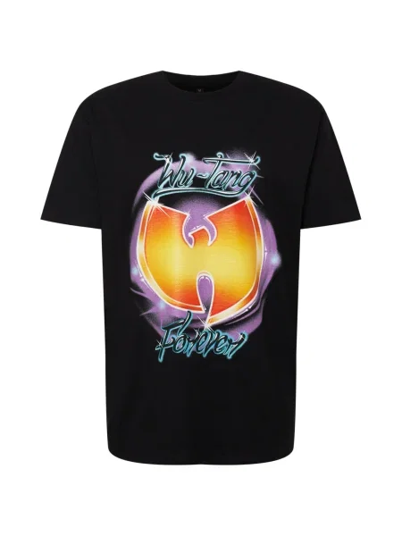 Mister Tee Tričko Wu-Tang Forever fialová / oranžová / černá bílá