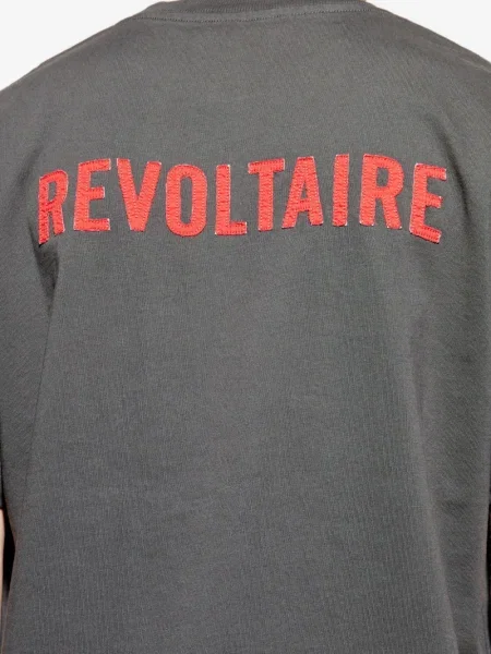 Tricou Zadig&voltaire teddy gri