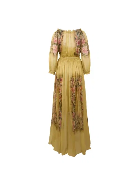 Sukienka Alberta Ferretti żółta