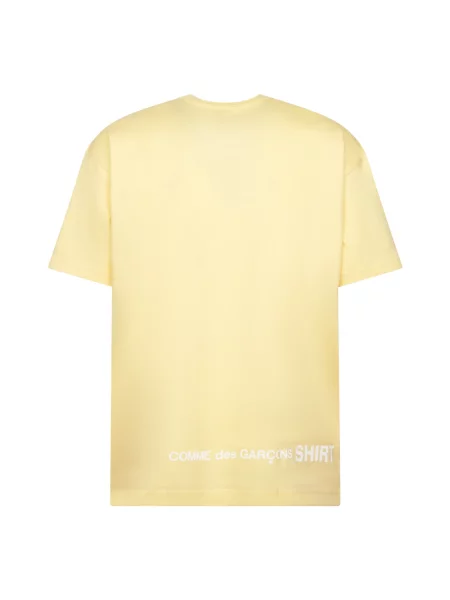 Koszulka polo Comme Des Garcons pomarańczowa