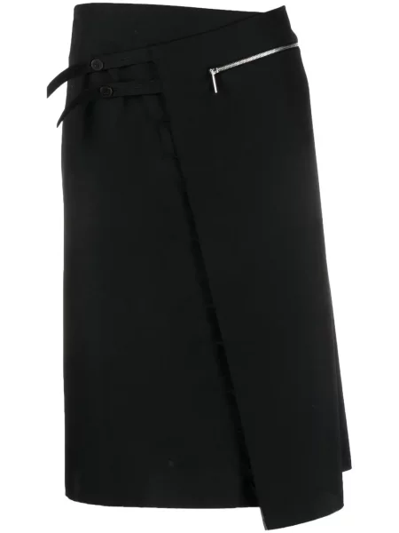 Asymetrické kalhoty Sapio černé