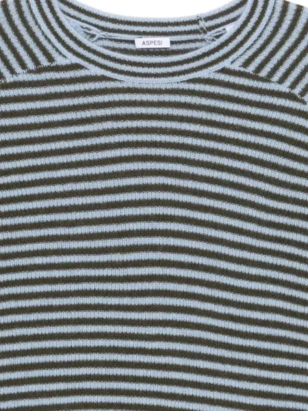 Pulover Aspesi cu dungi albastru