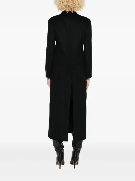 Palton Eraldo cu imagine cu model leopard negru