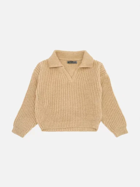 Дитячий Джемпер YUKI бавовна/поліестер бежевий