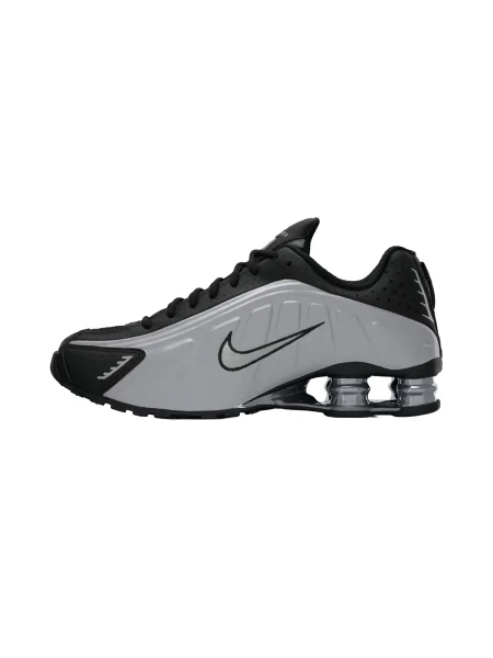 Nike Sportswear Nízke tenisky SHOX / strieborná čierna