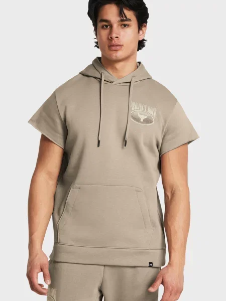 Флисовая спортивная кофта Under Armour бежевая