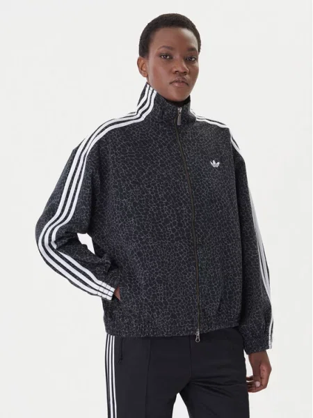 Μπουφάν adidas Fbd Os Dnm Jkt Black/ Grey Six XS γκρι