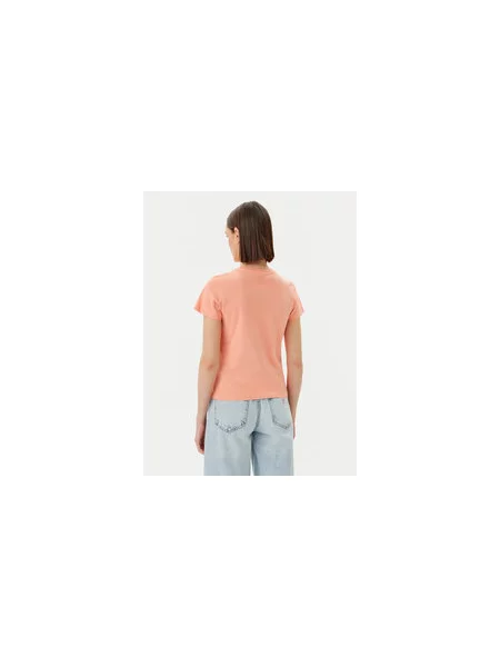 Guess Marškinėliai Regular Fit oranžinė