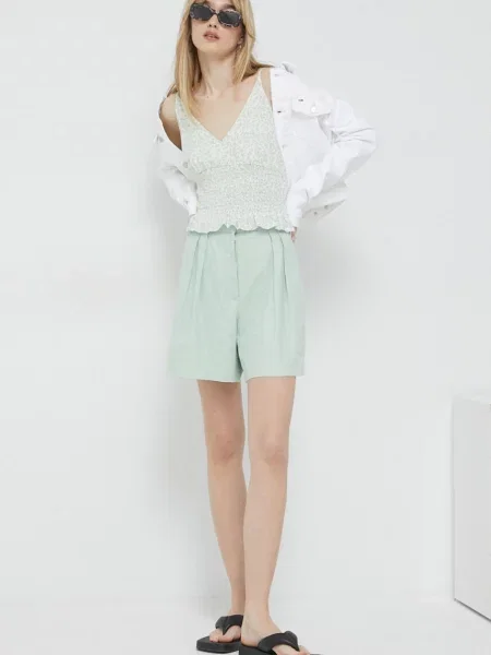 Hollister Co. Top zelena
