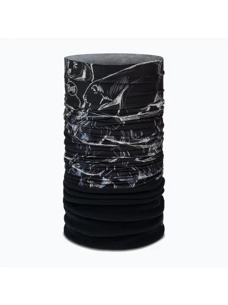 Gyerek multifunkciós csősál BUFF Polar bargy black. Méret: OS fekete
