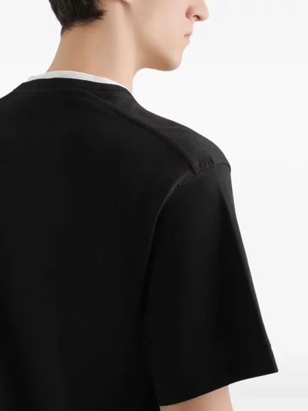 Tricou Dolce & Gabbana cu broderie negru