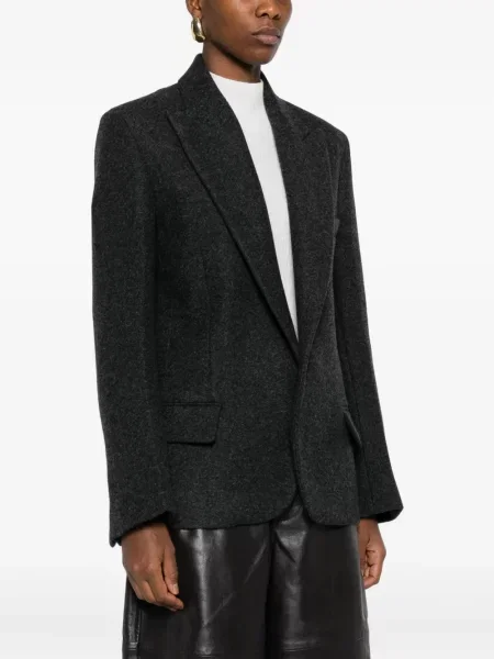 Geacă Victoria Beckham gri