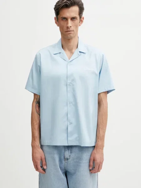 Carhartt WIP S/S Delray Shirt cămașă bărbătească alb