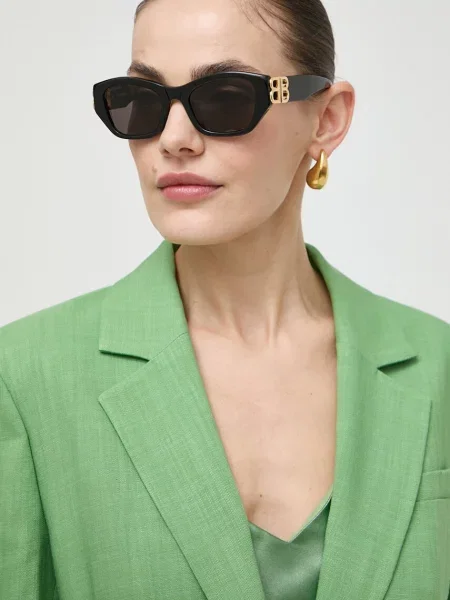 Balenciaga ochelari de soare femei negru