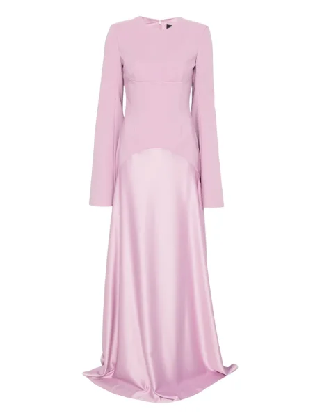 Rochie maxi Solace London de costum roz