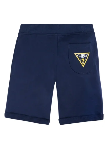Pantaloni copii Guess albastru