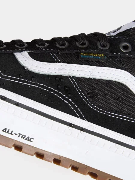 Замшевые утепленные кеды Vans черные