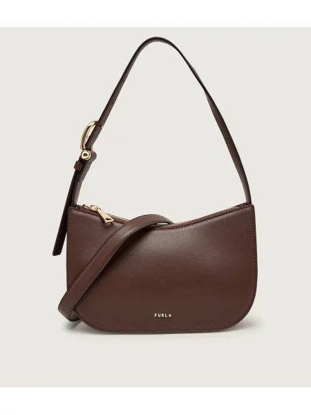 Geanta crossbody Furla din piele maro