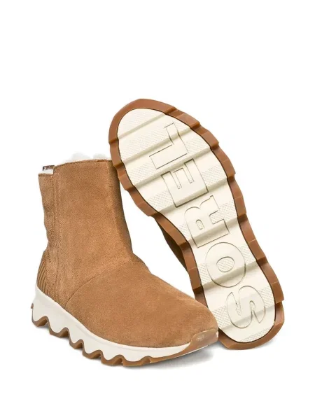Botine Sorel din piele de căprioară maro