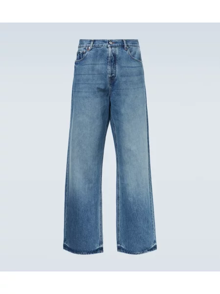 Straight fit džíny Jacquemus modré