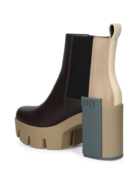 Botine chelsea United Nude maro