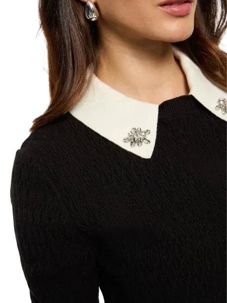 Džemper Morgan De Toi crna