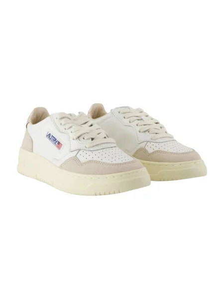 Sneakersy Autry skórzane białe