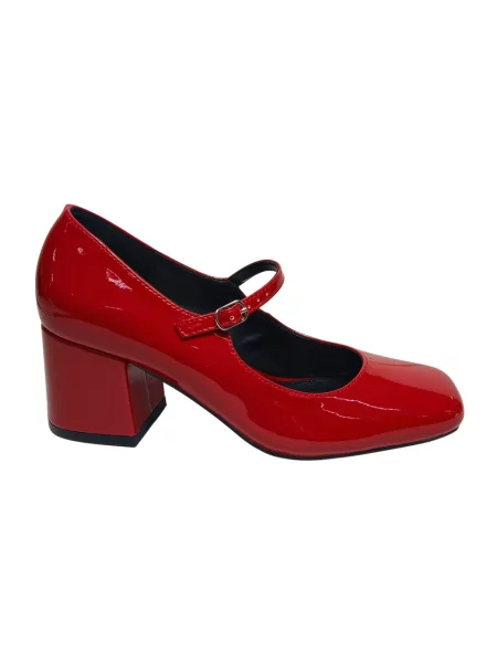 Czółenka Steve Madden czerwona