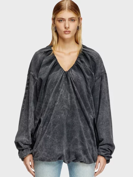 Світшот Diesel сірий