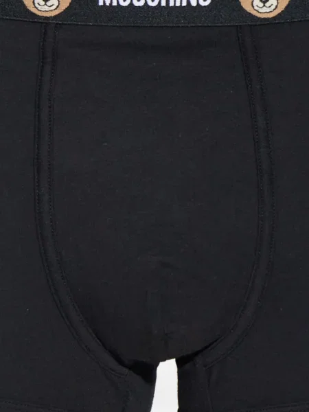 Boxeri Moschino cu autograf negru