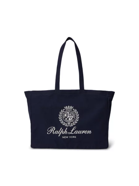 Polo Ralph Lauren Shopper torba pijeska / mornarsko plava crna