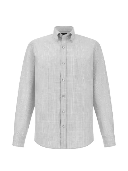 Cămașă Paul & Shark din țesătură twill gri