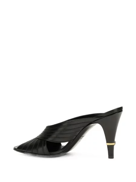 Papuci tip mules Versace negru