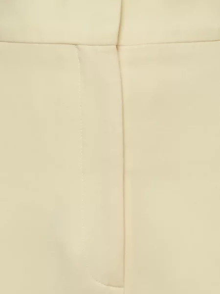 Cu centură pantaloni The Attico galben