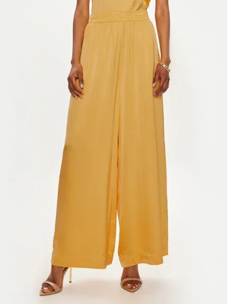 ViCOLO Pantaloni palazzo galben