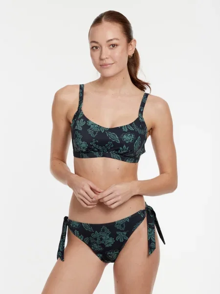 VIVID Bikini hlačke Mix&Match temno / smaragd modra