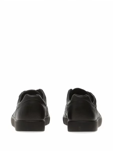 Sneakerși Ecco din piele negru