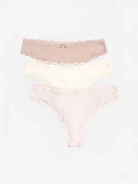 Reserved LADIES` BRIEFS MULTI roz-pastel roz