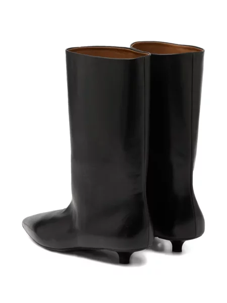 Botine Marsell din piele negru