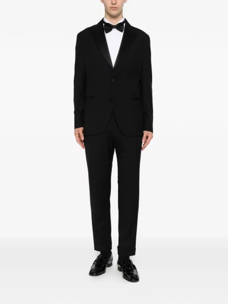 Costum Eleventy cu rever negru