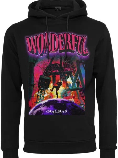 Hoodie Mister Tee črna